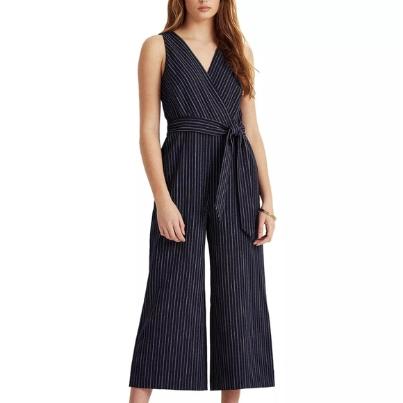 Lauren Ralph Lauren Pants - NWT | Lauren Ralph Lauren Pinstripe Jumpsuit | size 14
